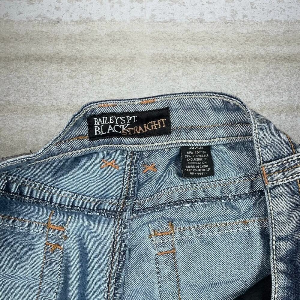 Vintage Y2K Bailey PT Skater Jeans 32x32 Regular Fit Flared Leg Light Wash Denim - Picture 4 of 4